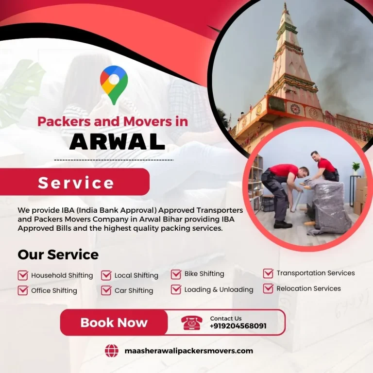 Packers and Movers in Arwal