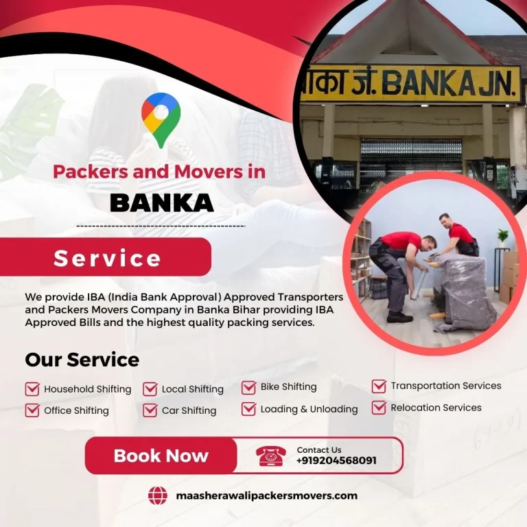 Packers and Movers in Banka