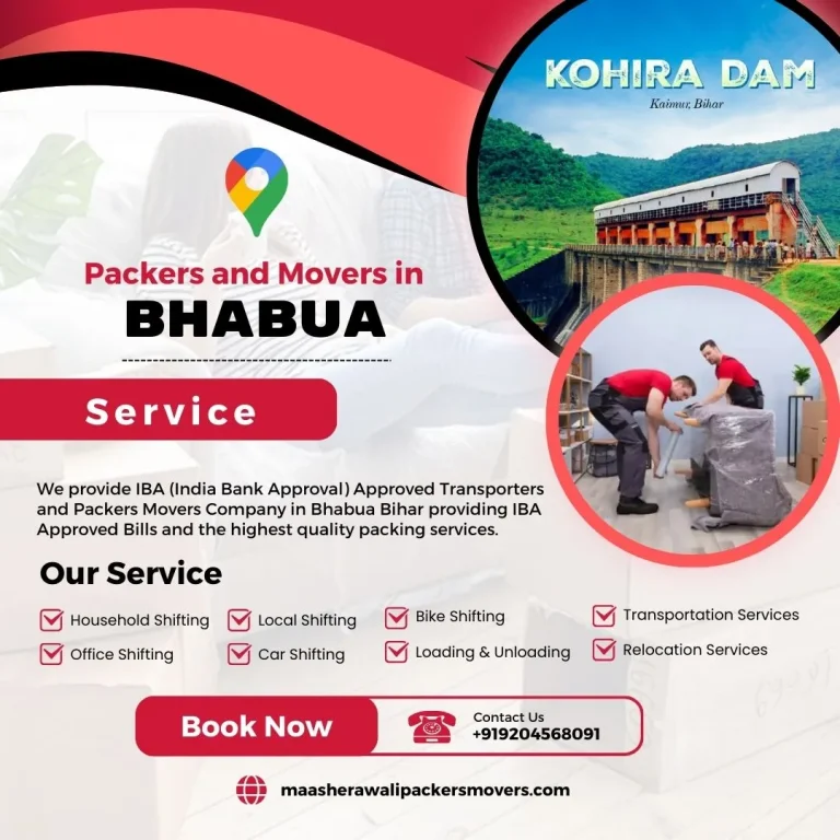 Packers and Movers in Bhabua