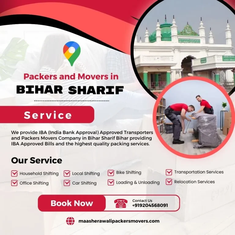 Packers and Movers in Bihar Sharif