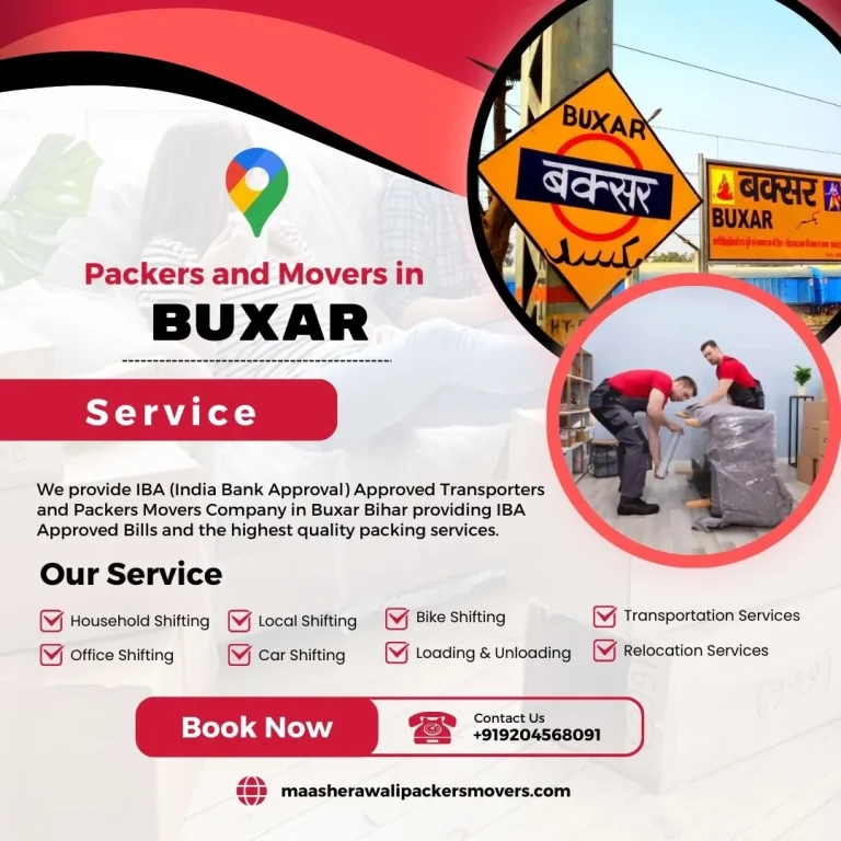 Packers and Movers in Buxar