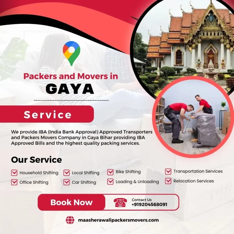 Packers and Movers in Gaya