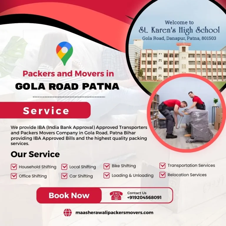 Packers and Movers in Gola Road Patna