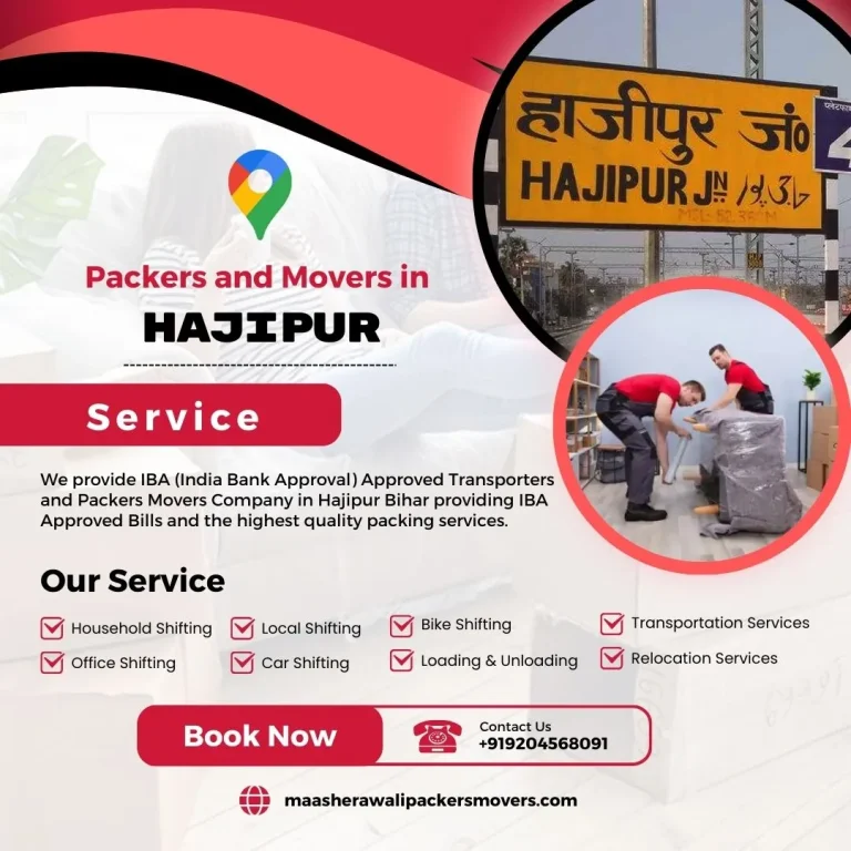 Packers and Movers in Hajipur