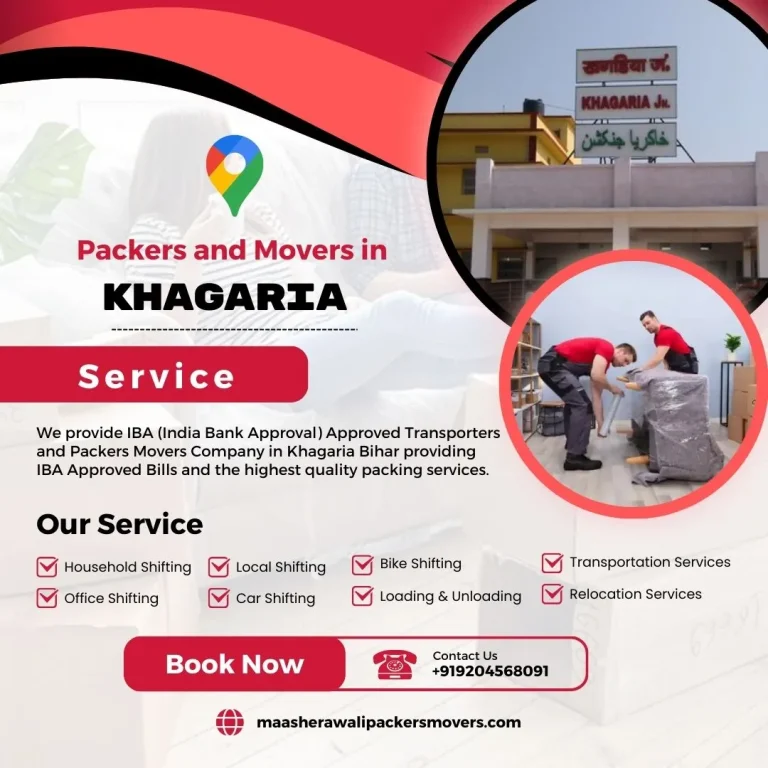 Packers and Movers in Khagaria