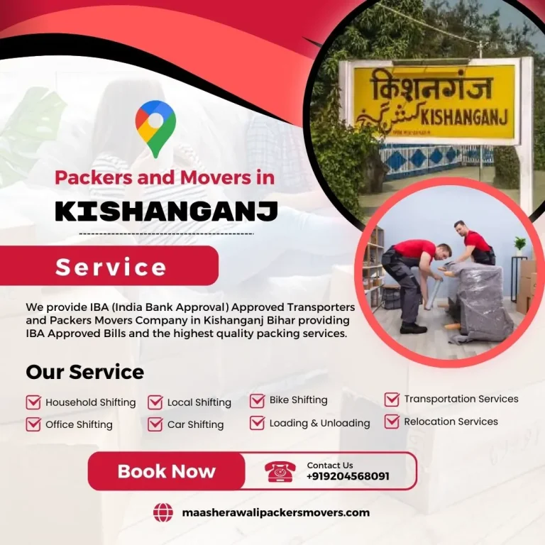 Packers and Movers in Kishanganj