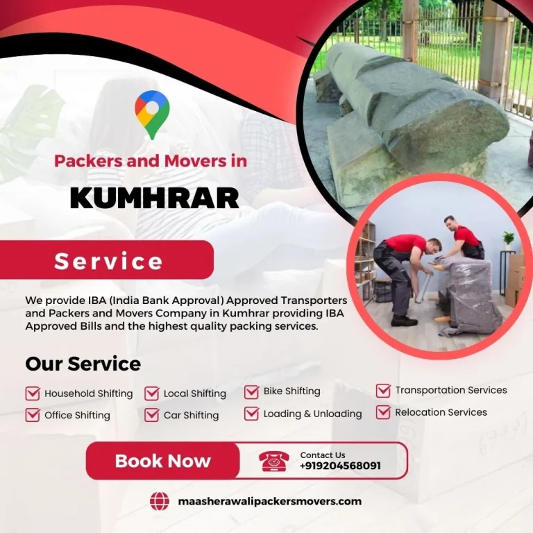 Packers and Movers in Kumhrar