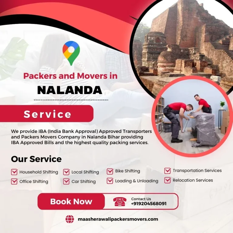 Packers and Movers in Nalanda