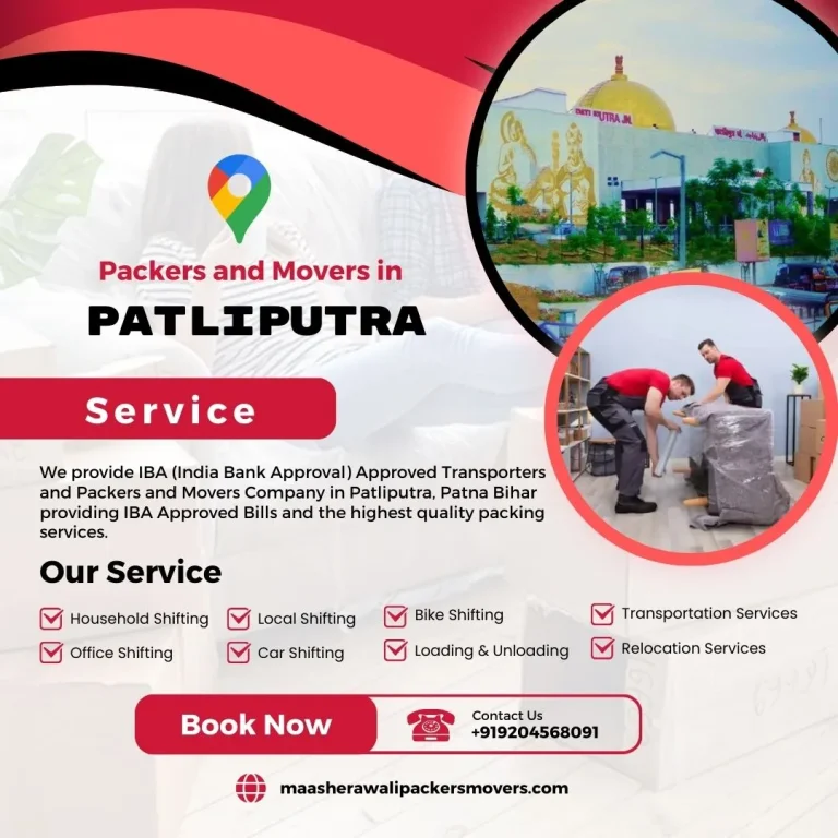 Packers and Movers in Patliputra Patna