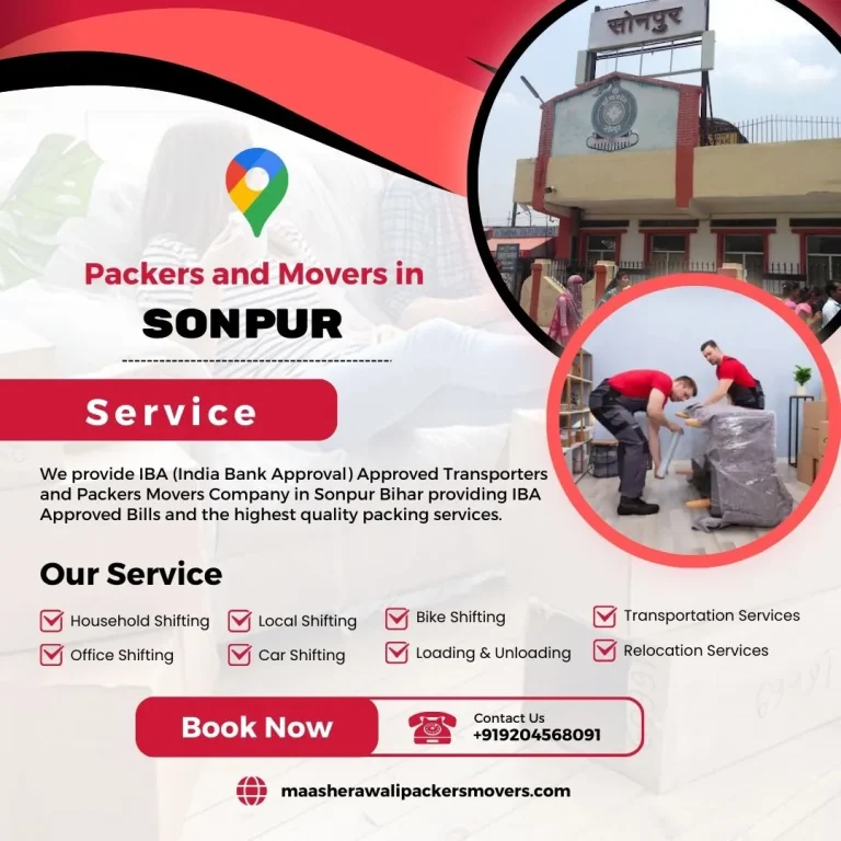 Packers and Movers in Sonpur