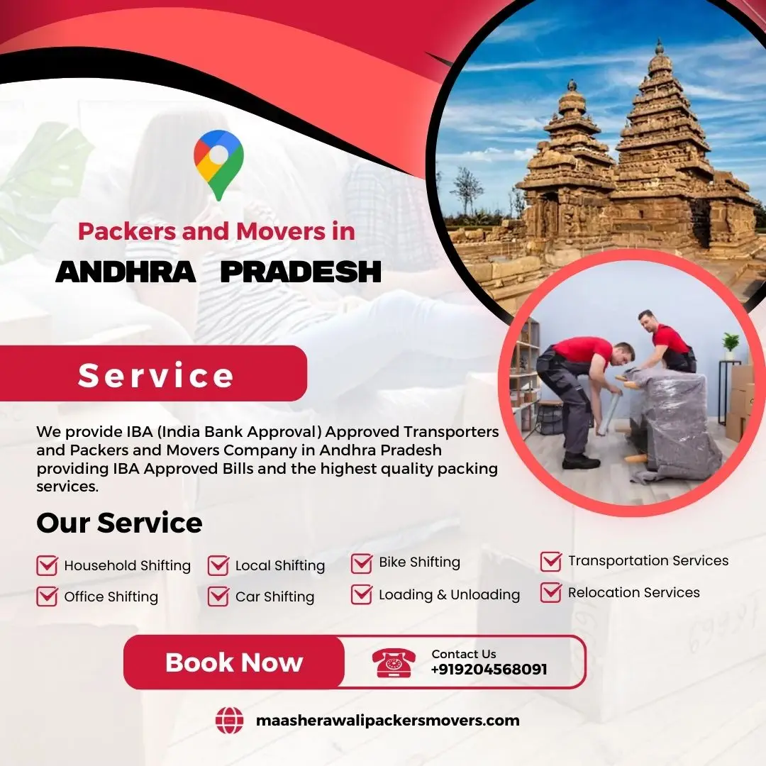 Packers and Movers Andhra Pradesh