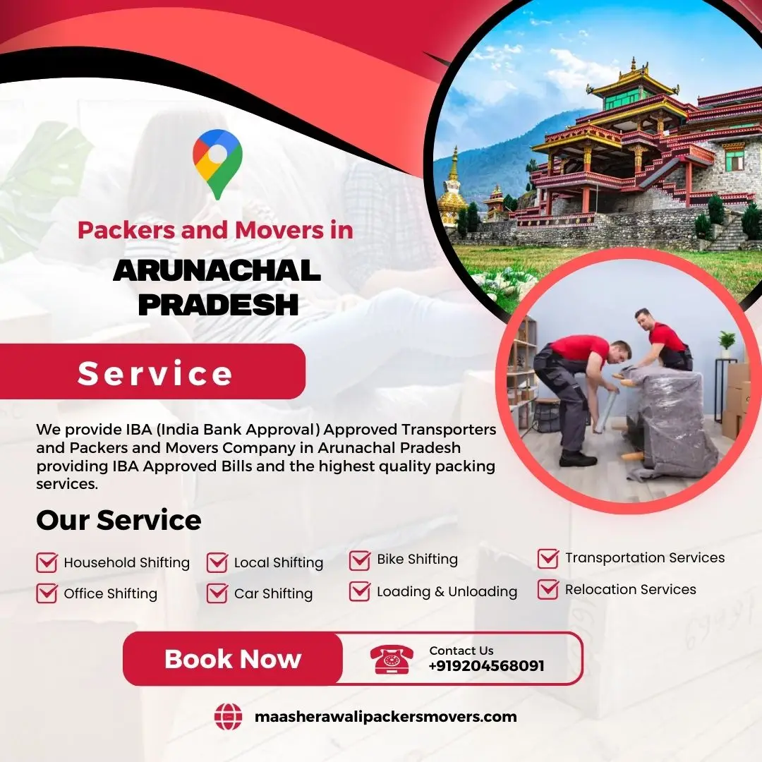 Packers and Movers Arunachal Pradesh